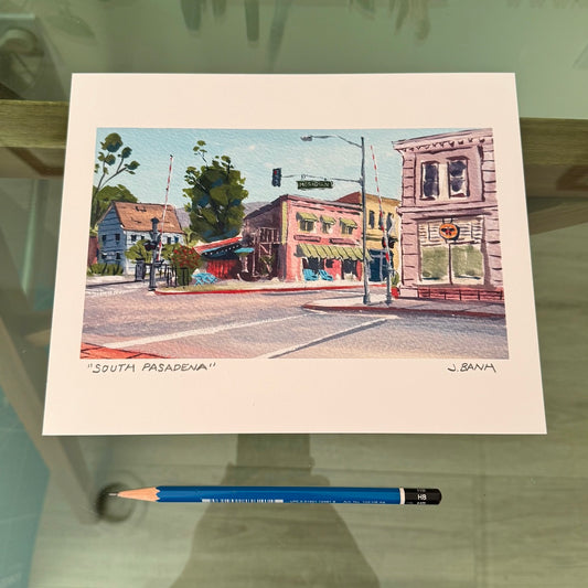 South Pasadena  - ART PRINT
